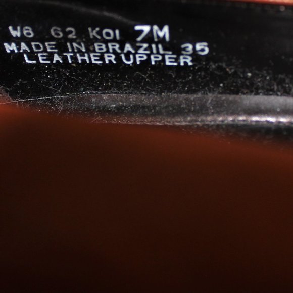 Rockport Cognac Brown Block Heels - Picture 6 of 6